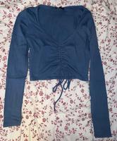 Zara Langarmshirt mit Schnürung Baden-Württemberg - Nußloch Vorschau