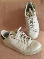 Adidas Sneaker Vintage Stan Smith Sportschuhe Kult weiß grün 38 Niedersachsen - Quakenbrück Vorschau