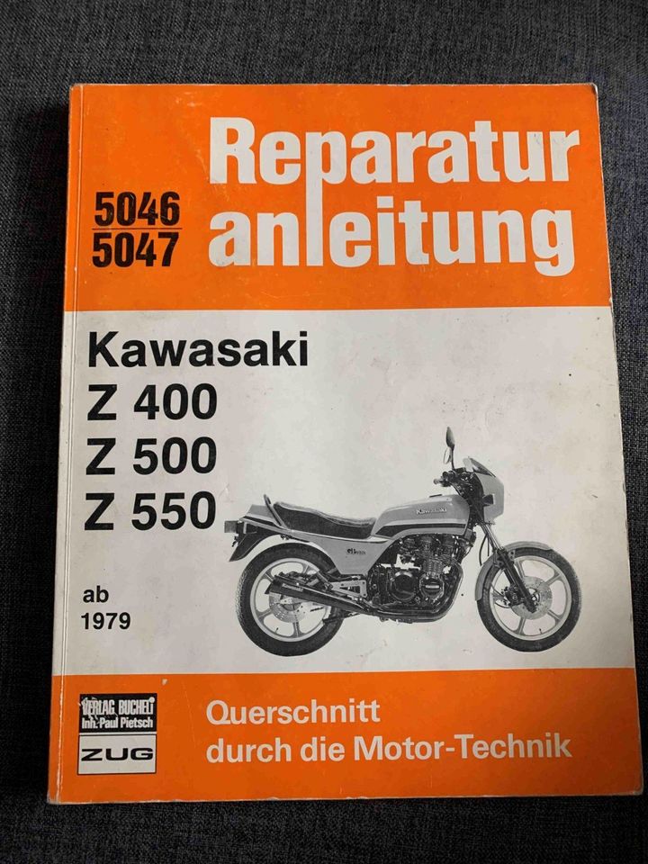 Kawasaki Z 400 500 550 Reparatur Handbuch in Mühldorf a.Inn