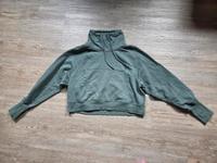 S Pullover Only Sweatshirt S graugrün petrol crop cropped Niedersachsen - Weyhe Vorschau