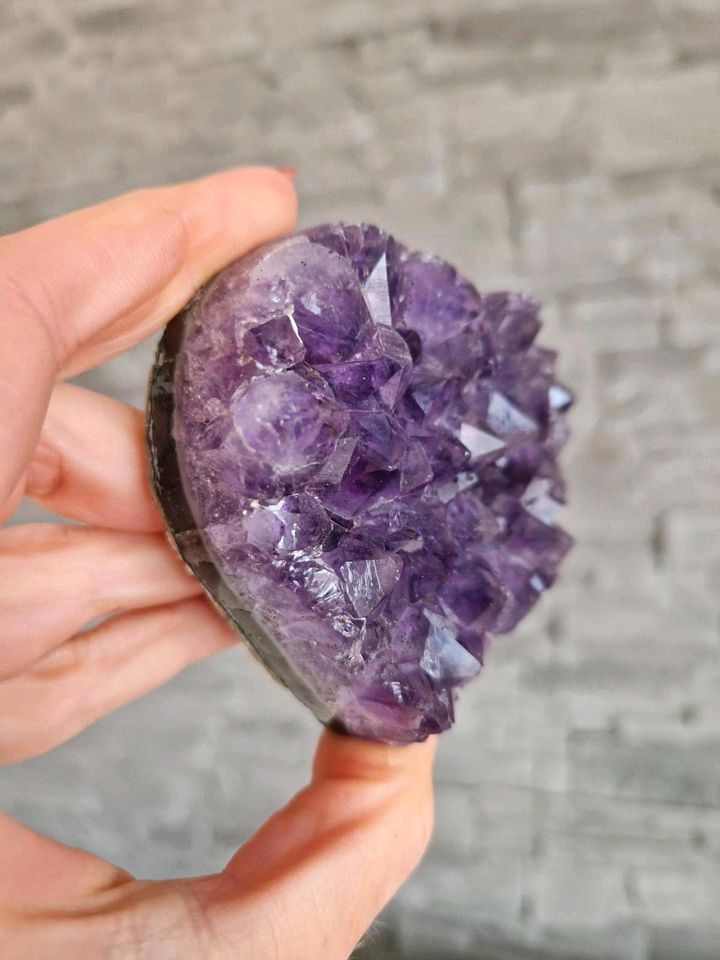 Amethyst druzy Herz/Bär/Freiform in Essen