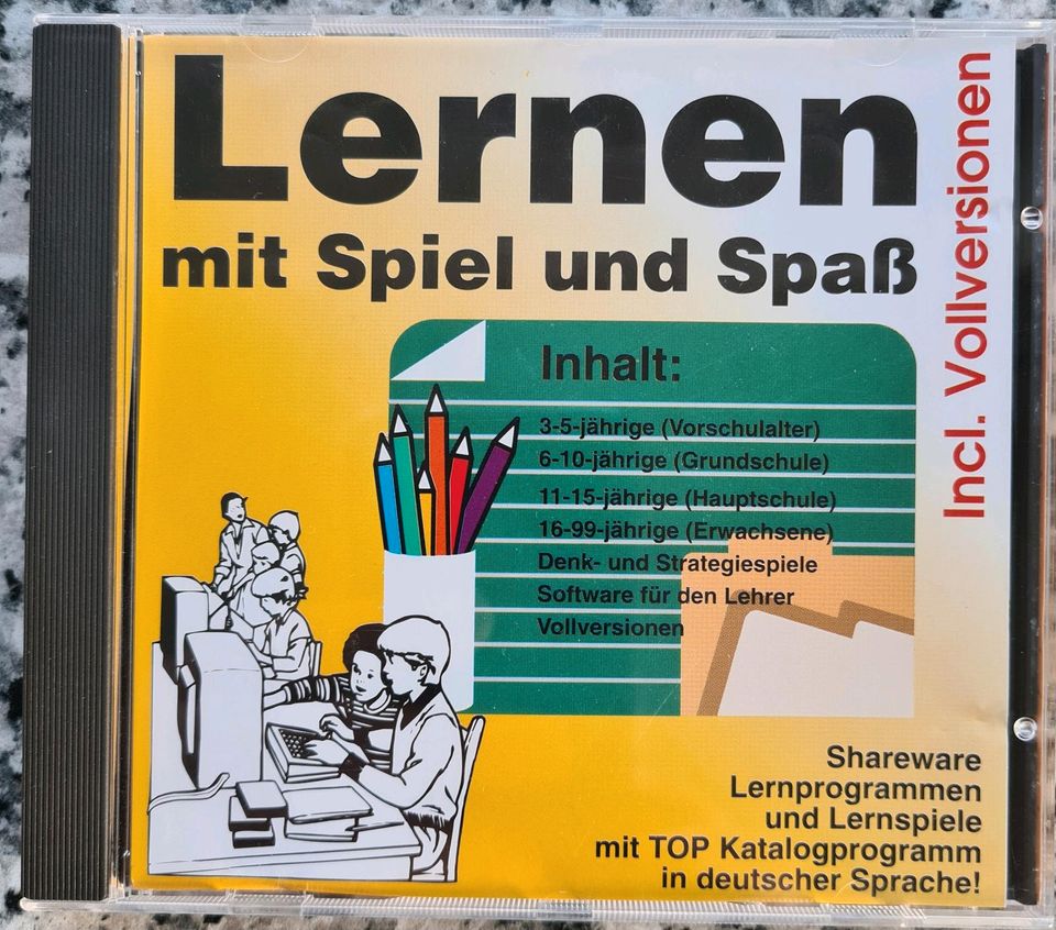 LernSoftware Spielend lernen 2 Cd in Wehringen