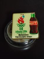 Coca Cola - Pin Blinkie - Leuchtpin - Olympische Spiele Atlanta Hessen - Roßdorf Vorschau