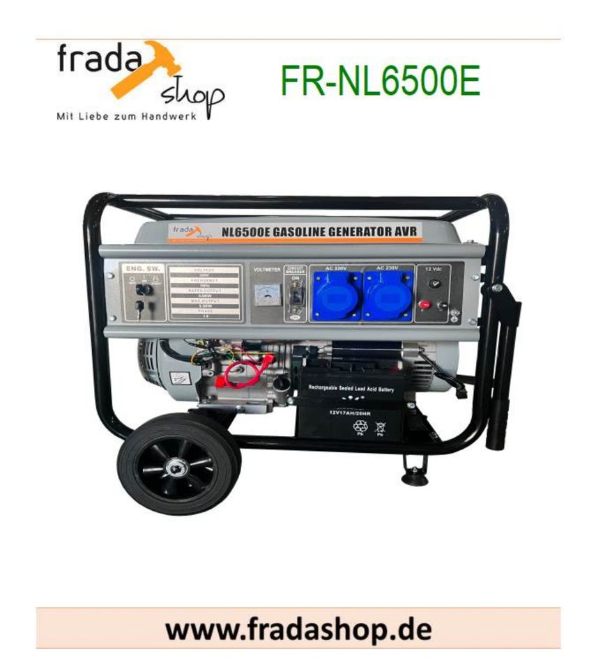 Benzin Generator AVR 5,5kVA / AVR✅ Versandkostenfrei ✅ in Gersten