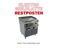 Elektro Grillplatte mit Unterbauschrank, Edelstahl, Imbiss, Pizzeria Gastro, Gastronomieausstattung, Dönerladen, Restaurant, Nordrhein-Westfalen - Herne Vorschau