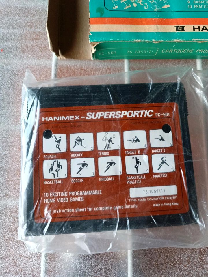 PC-501 Video Spiel Kassette, Supersportic by Hanimex in Hille