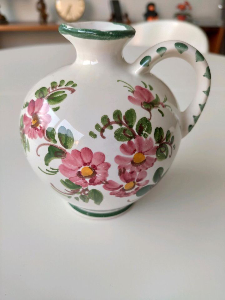 Vase Vintage Blumen Ulmer Keramik 201/1 in Bergisch Gladbach