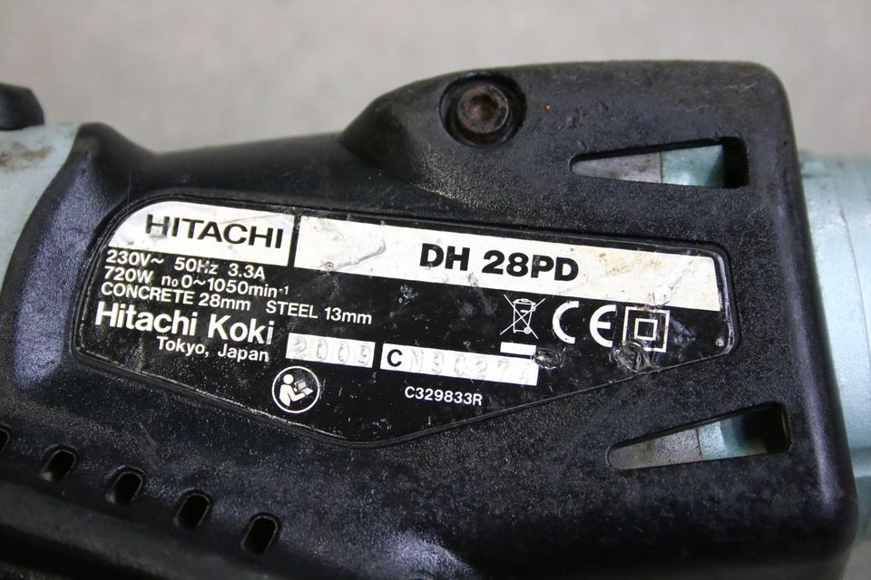 Hitachi DH 28PD Bohr- + Meißelhammer Bohrhammer DH28PD in Lengdorf