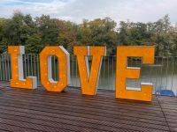 MIETE: XXL LOVE LED Leuchtbuchstaben Hochzeit | Antrag Bayern - Würzburg Vorschau