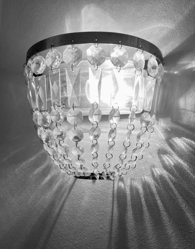 ❤️ 2 Stück Kristall Wandleuchte ❤️ Lampen ❤️ Silber Glas ❤️ in Langen (Hessen)