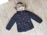 Mädchen Winterjacke Jacke Gr. 134 dunkelblau Niedersachsen - Ganderkesee Vorschau
