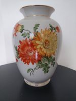 Vase mit Blumenabbildung Erika Lutz (Halle) Wandsbek - Hamburg Rahlstedt Vorschau