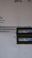 2x 4GB DDR 3 RAM Speicher Laptop Hessen - Brensbach Vorschau