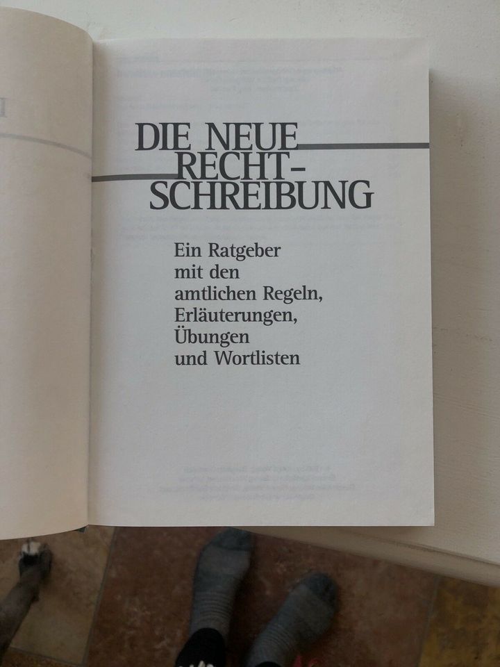 Buch Deutsch Die Neue Rechtschreibung Neu Rargeber Schulbuch Top in Salzwedel