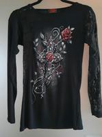 gothic Langarmshirt (S) Niedersachsen - Sickte Vorschau