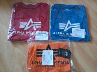 Neu Alpha Industries t-Shirt kinder 164 blau rot orange 14 Jahre Düsseldorf - Mörsenbroich Vorschau