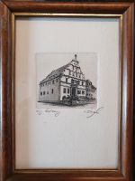 Bild Altes Gymnasium Schweinfurt 12cm x 16cm Bayern - Gochsheim Vorschau