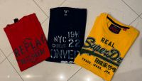 3 Tshirts Gr.M converse, replay, superdry Nordrhein-Westfalen - Solingen Vorschau