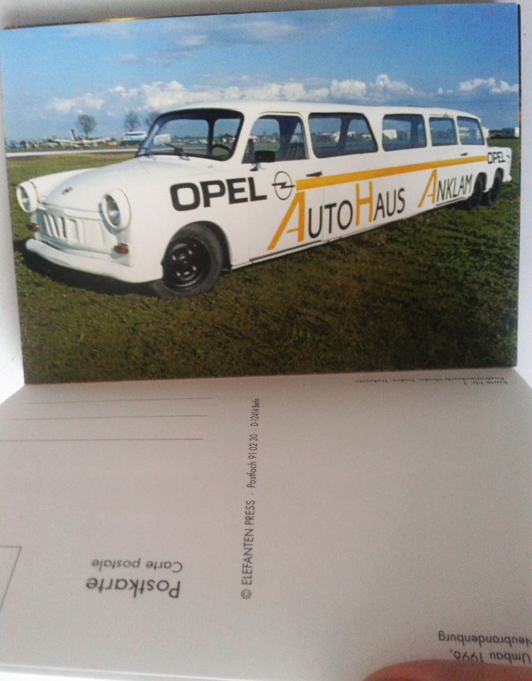 Trabi, Traba, Trabant. Postkartenbuch. 30 Farbpostkarten | Gut in Hamm