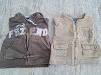 2x Baby Strickjacken Jungen braun/beige Gr. 62/68 Thüringen - Hörselberg-Hainich Vorschau