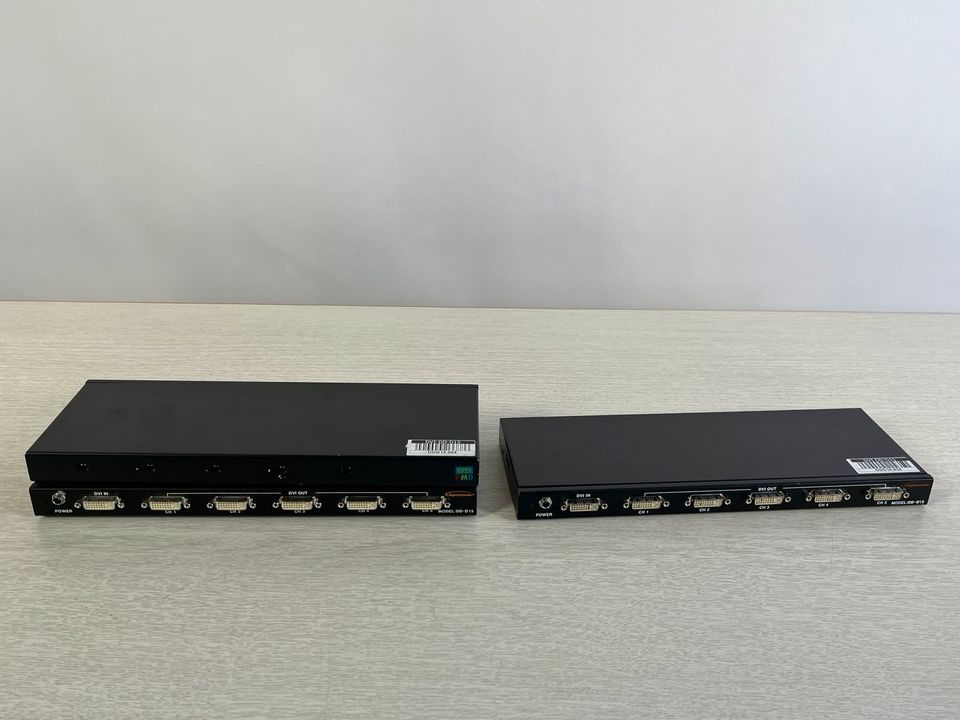 DVI Switche 6stück mit Netzteil Audio Video in Troisdorf