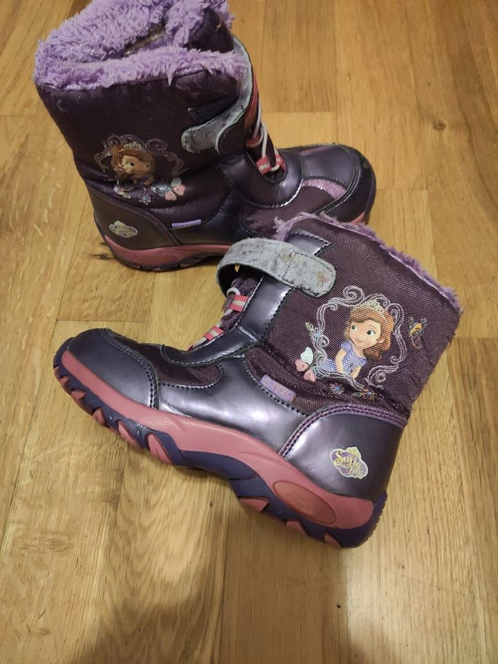 Lila Winter Stiefel gr 27 in Leipzig