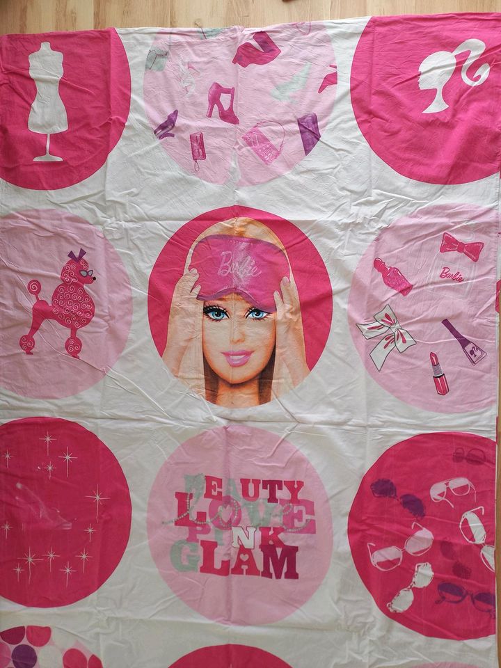 Barbie Bettwäsche 135x200cm Kissen 80x80cm in Priesendorf