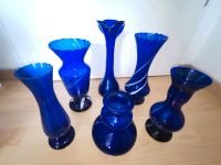 6 blaue Vasen Chemnitz - Schloßchemnitz Vorschau