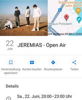 Jeremias Potsdam Waschhaus 22.06.24 Brandenburg - Kloster Lehnin Vorschau