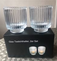 Glas Teelichthalter, 2er Set Baden-Württemberg - Rheinfelden (Baden) Vorschau