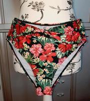 Bikini Bikinihose Blumen rot Bayern - Söchtenau Vorschau