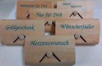 Holzkästchen in Kuvertform, Geschenkebox Niedersachsen - Wangerland Vorschau