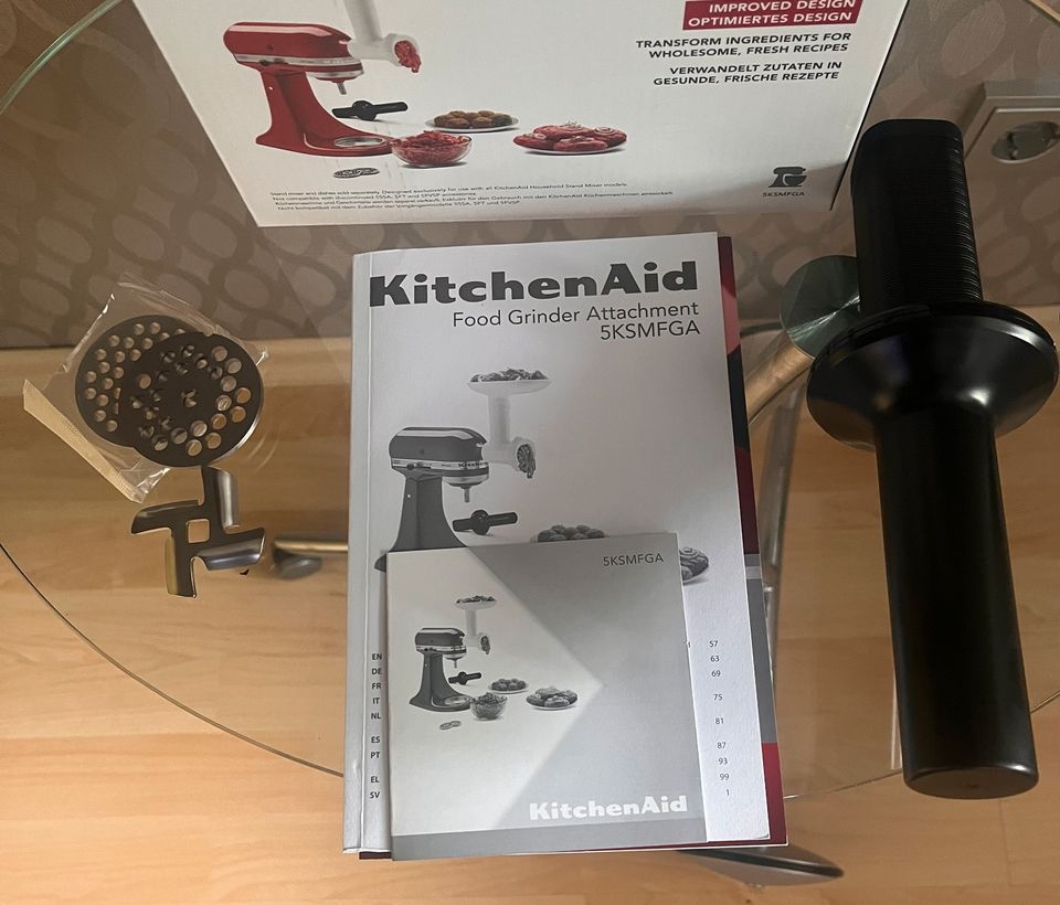 KitchenAid Fleischwolf Food Grinder 5KSMFGA Neu und OVP in Mönchengladbach