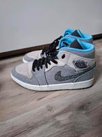 Nike Air Jordan 1 Mid Crater Grey University Blue Gr. 41 Nordrhein-Westfalen - Herne Vorschau