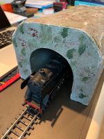 Märklin H0 1: 87 alter handegefertigter Tunnel - bemalt - Baden-Württemberg - Wehr Vorschau