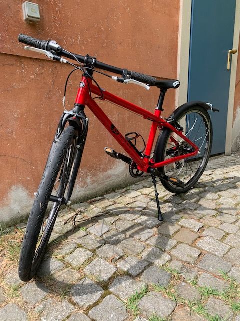Kinderrad Kubikes, 24 Zoll, Farbe Rot in Dresden