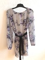 Kleid Langarm chic schick 34 Xs Floral Blumen Baden-Württemberg - Muggensturm Vorschau