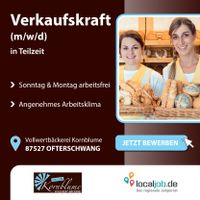 Verkaufskraft (m/w/d) bei der Vollwert-Bäckerei Kornblume in Ofterschwang gesucht | www.localjob.de # job teilzeit backwaren Bayern - Sonthofen Vorschau