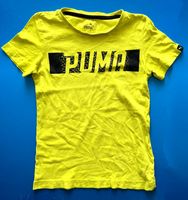 PUMA T-Shirt 128 neongelb Mädchen leicht tailliert Flügelärmel Bayern - Regenstauf Vorschau