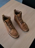 TIMBERLAND Leder Boots Stiefel Schnürstiefel cognac 44 Hessen - Wiesbaden Vorschau