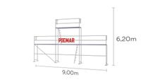 Gerüst Giebel Stahlbeläge 9x6,2 m Gerüstbau  | piemar.de # Baden-Württemberg - Schwäbisch Hall Vorschau