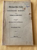 Oberbayerisches Archiv 61. Band Bayern - Rohrdorf Vorschau