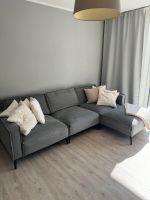 Trendo Living graue Couch/ Sofa mit Hocker Nordrhein-Westfalen - Witten Vorschau