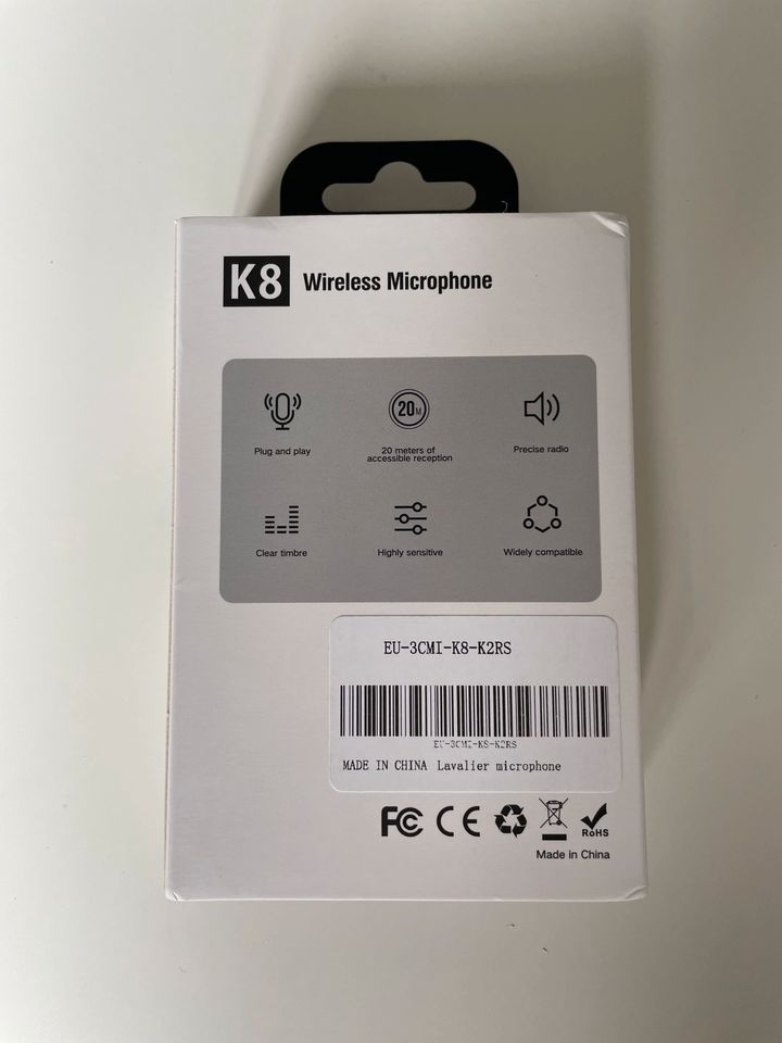 NEU Kabelloses Mini Mikrophon Mikrofon tragbar portabel USB-C in Rosdorf