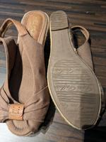 Tom Tailor Keilabsatz Sandalen 40 Niedersachsen - Gyhum Vorschau
