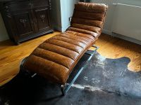 Lounger Liege Relaxliege Van Buren Leder Braun Loberon Wandsbek - Hamburg Volksdorf Vorschau