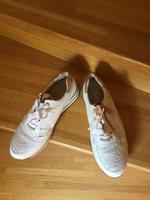 Gabor Sneaker Cofort weiss Gr.40 6,5 Flechtoptik Thüringen - Meiningen Vorschau