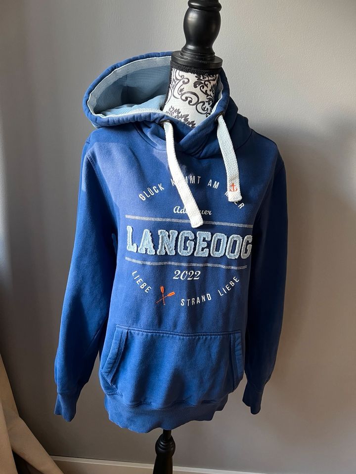 Adenauer Hoodie Gr. S Langeoog Heimathafen 2022 Marke neuw. in Pritzwalk