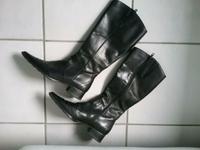 ❌Damen Stiefel, Leder-Stiefel, Größe 37, schwarz, RV, wie NEU❌ Baden-Württemberg - Altheim (Alb) Vorschau