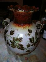 grosse Vase Steingut Steingutvase Deko Blumenvase Bodenvase Italy Rheinland-Pfalz - Briedel Vorschau